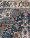 Aliyeh Navy Dream Mink Printed Chenille