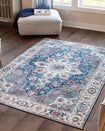 Aliyeh Navy Dream Mink Printed Chenille