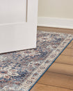 Aliyeh Navy Dream Mink Printed Chenille