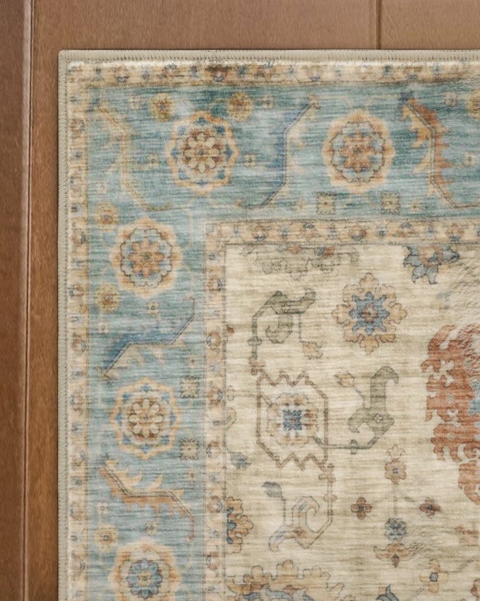 Dalileh Neutral Dream Mink Printed Chenille