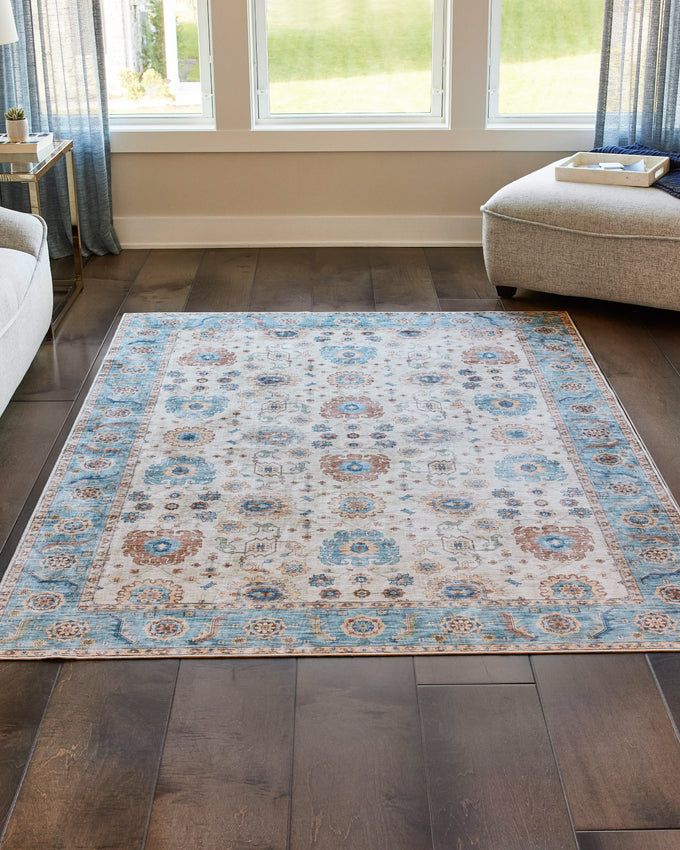 Dalileh Neutral Dream Mink Printed Chenille