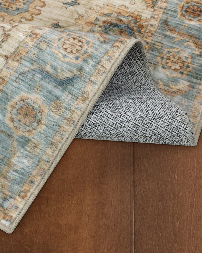 Dalileh Neutral Dream Mink Printed Chenille