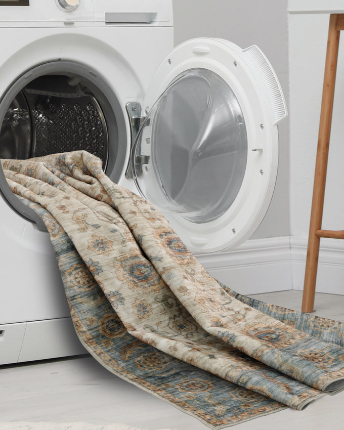 Dalileh Neutral Dream Mink Printed Chenille