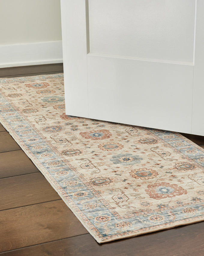 Dalileh Neutral Dream Mink Printed Chenille