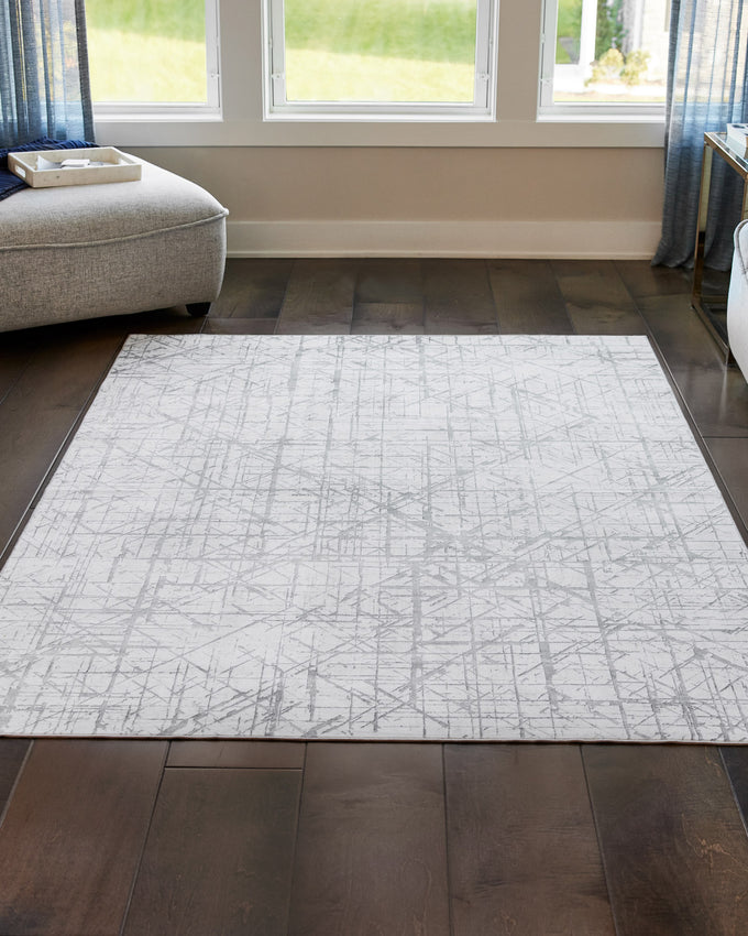 Aria Ivory Dream Mink Printed Chenille