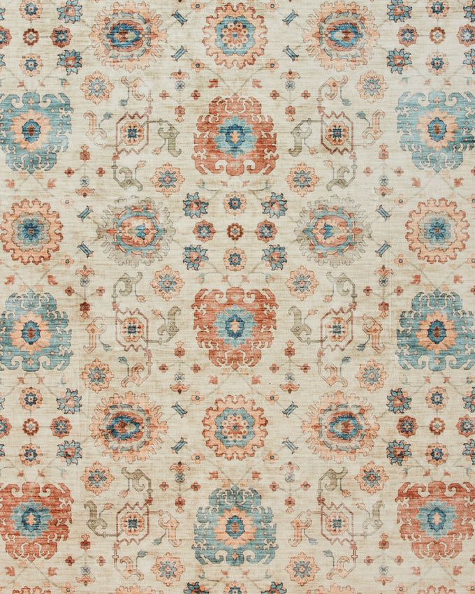 Dalileh Neutral Dream Mink Printed Chenille