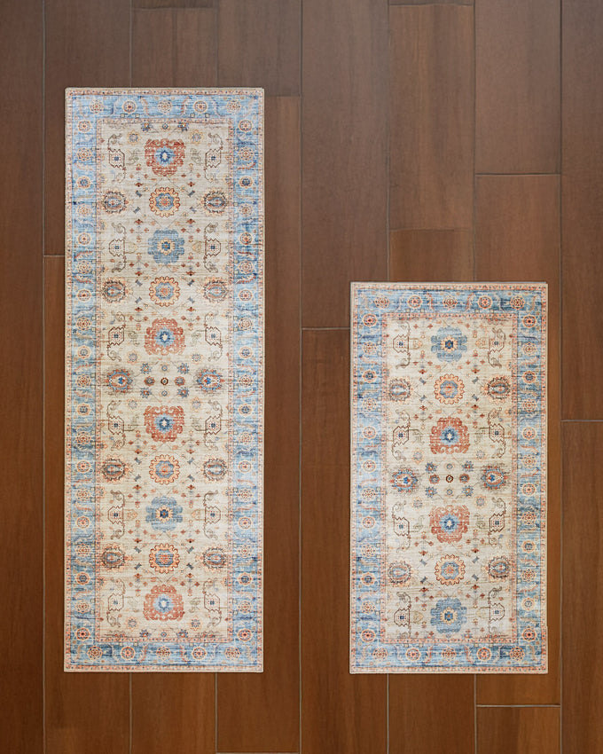 Dalileh Neutral Dream Mink Printed Chenille