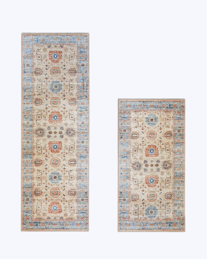 Dalileh Neutral Dream Mink Printed Chenille