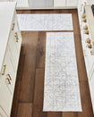 Aria Ivory Dream Mink Printed Chenille