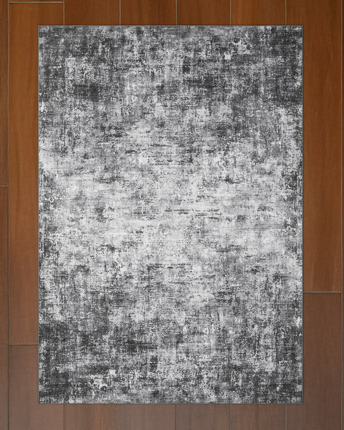 Jayden Abstract Grey Dream Mink Printed Chenille