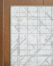 Aria Ivory/Beige Dream Mink Printed Chenille