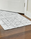Aria Ivory/Beige Dream Mink Printed Chenille