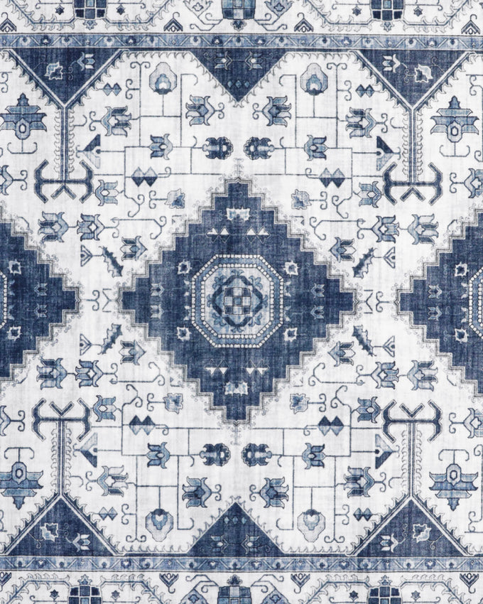 Cyrus Blue Dream Mink Printed Chenille