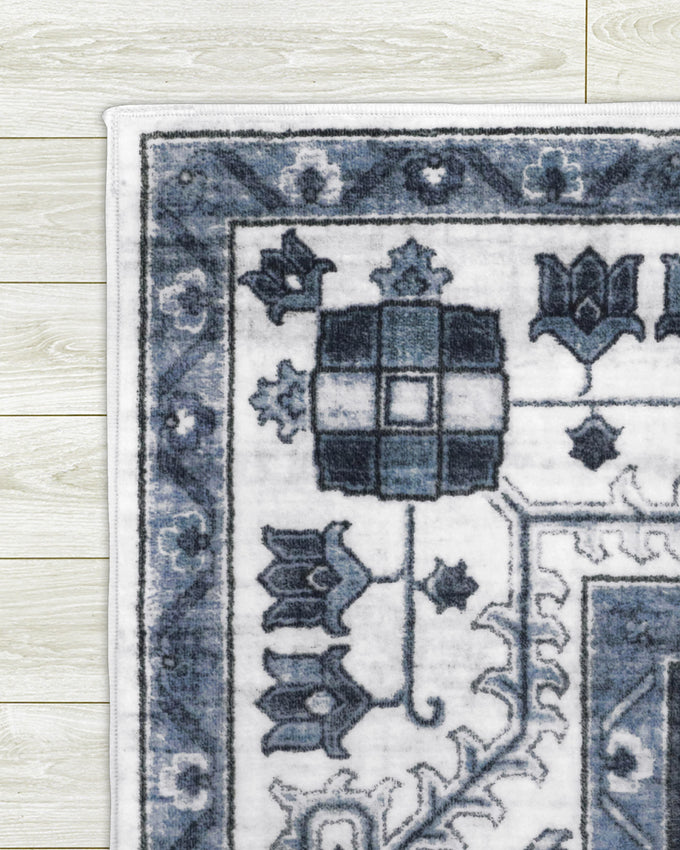 Cyrus Blue Dream Mink Printed Chenille