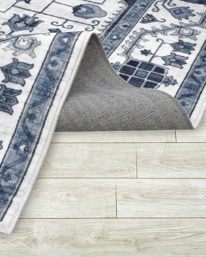 Cyrus Blue Dream Mink Printed Chenille