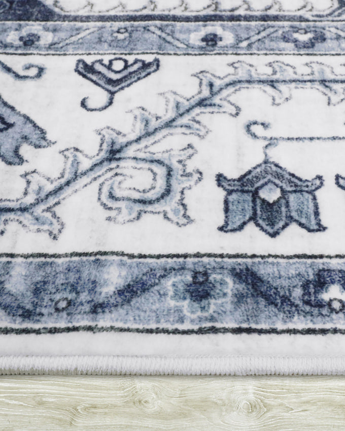 Cyrus Blue Dream Mink Printed Chenille