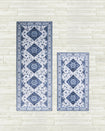 Cyrus Blue Dream Mink Printed Chenille