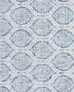 Alisha Aqua Dream Mink Printed Chenille