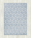 Alisha Aqua Dream Mink Printed Chenille