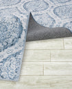 Alisha Aqua Dream Mink Printed Chenille