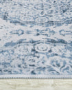 Alisha Aqua Dream Mink Printed Chenille