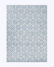 Alisha Aqua Dream Mink Printed Chenille