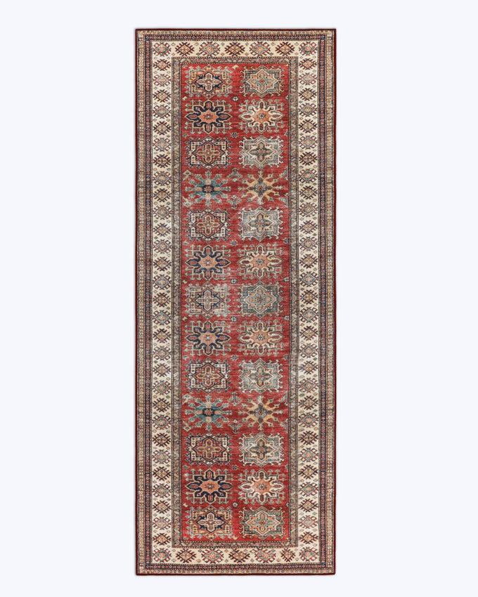 Red Minot Imagine Printed Chenille