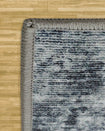 Blue Hazen Abstract Imagine Printed Chenille