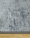 Blue Hazen Abstract Imagine Printed Chenille