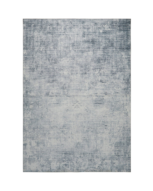 Blue Hazen Abstract Imagine Printed Chenille
