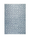 Blue Grey Seta Imagine Printed Chenille